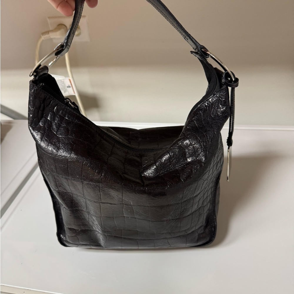 Furla Crocodile-Embossed Women's Bag - Picture 8 of 16